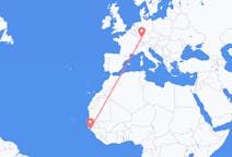 Flights from Bissau to Stuttgart