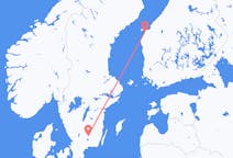 Fly fra Växjö til Vaasa