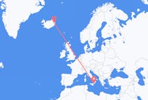 Vluchten van Egilsstaðir, IJsland naar Reggio Calabria, Italië