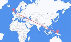 Flüge von Jayapura, Indonesien nach Edinburgh, Schottland