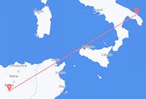 Flyg från Biskra, Algeriet till Brindisi, Italien