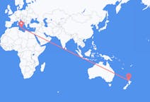 Flyg från Auckland, Nya Zeeland till Malta (kommun), Malta