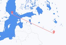 Flyreiser fra Mariehamn, Åland til Moskva, Russland