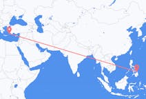 Flights from Surigao City, Philippines to Rhodes, Greece