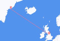 Flyg från Leeds, England till Kulusuk, Grönland