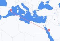 Flights from Yanbu, Saudi Arabia to Palma de Mallorca, Spain