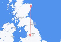 Lennot Manchesterista, Englanti Aberdeeniin, Skotlanti