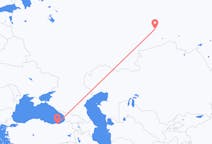 Flights from Tyumen, Russia to Trabzon, Turkey