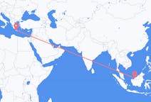 Flyreiser fra Sibu, Malaysia til Khania, Hellas