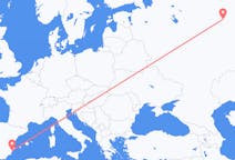 Fly fra Kirov til Alicante