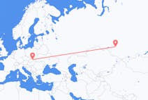 러시아발 노보시비르스크, 슬로바키아행 포프라트 항공편