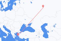 出发地 俄罗斯出发地 喀山目的地 希腊希俄斯的航班