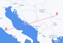 Flug frá Craiova, Rúmeníu til Rómar, Ítalíu