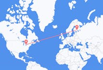 Flights from London, Canada to Savonlinna, Finland