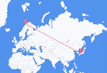 Flights from Osaka, Japan to Tromsø, Norway