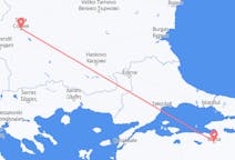 Fly fra Sofia til Bursa