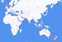 Flyreiser fra Hokitika, New Zealand til Edinburgh, Skottland
