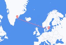 グリーンランドのから クルスク、スウェーデンのへ カルマル市フライト