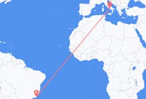 Flyreiser fra Macaé, Brasil til Napoli, Italia