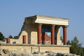 Palácio de Knossos e antiga vila de cerâmica nas montanhas (aventura de luxo)