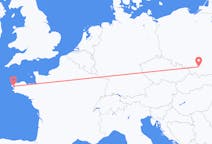 Flüge von Brest, Frankreich nach Krakau, Polen
