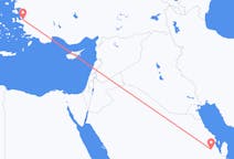 Fly fra Hofuf til Izmir