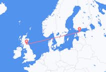 Flyg från Edinburgh till Tallinn
