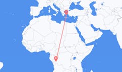 Flights from Kinshasa to Paros