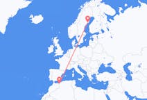 Flights from Tlemcen, Algeria to Umeå, Sweden