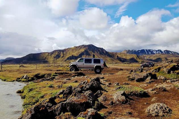 Excursión en jeep geotérmico en Landmannalaugar con senderismo