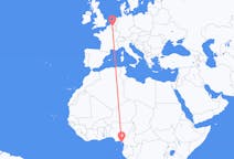 Flyreiser fra Malabo, Ekvatorial-Guinea til Brussel, Belgia