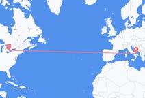 Flights from London, Canada to Bari, Italy