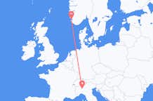 Flights from Stavanger to Milan