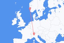 Flyrejser fra Stavanger til Milano