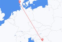 Loty z Tuzla, Bośnia i Hercegowina do Esbjerg, Dania