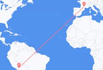 Flights from La Paz, Bolivia to Rodez, France
