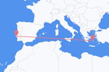 Flyreiser fra Paros, til Lisboa
