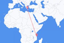 Flights from Mtwara, Tanzania to Chania, Greece