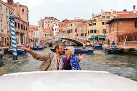 Venice Grand Canal by motorboat & Basilica San Giorgio Maggiore