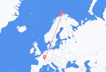 Flights from Dole, France to Alta, Norway