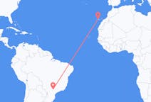 出发地 巴西出发地 马里利亚目的地 西班牙特内里费岛的航班