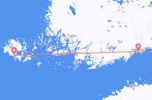 Flyg från Helsingfors till Mariehamn