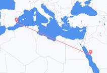 Vluchten van Yanbu, Saoedi-Arabië naar Alicante, Spanje