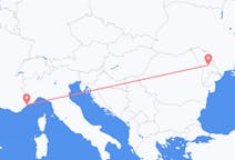 Flights from Chișinău, Moldova to Nice, France