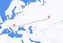 Vols de Novossibirsk, Russie vers Timișoara, Roumanie