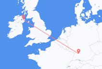 Vols de Belfast, Irlande du Nord pour Stuttgart, Allemagne