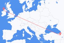 Flights from Erzurum, Turkey to Donegal, Ireland