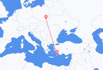 Flights from Rhodes, Greece to Rzeszów, Poland