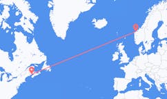 Lennot Saint Johnista Ålesundiin