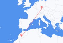Flyreiser fra Quarzazate, Marokko til Nürnberg, Tyskland